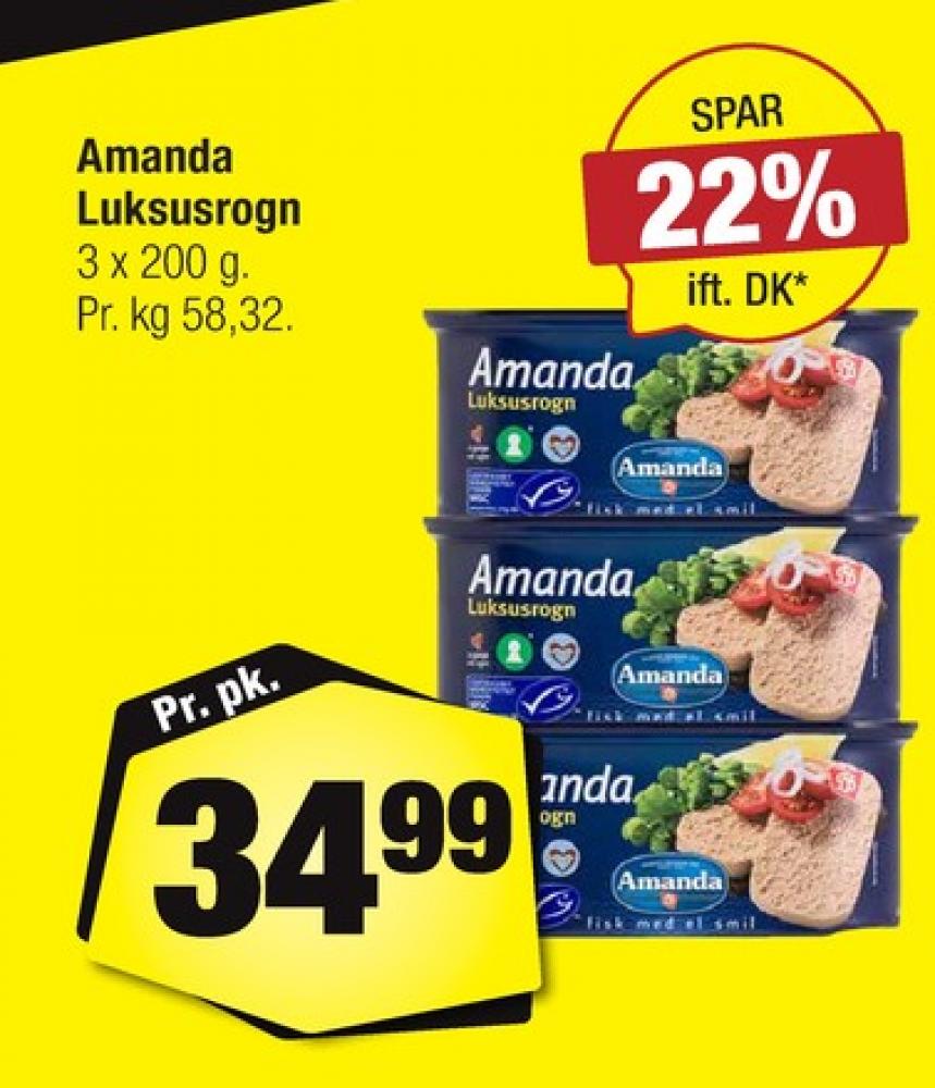 Amanda Seafood, Torskerogn