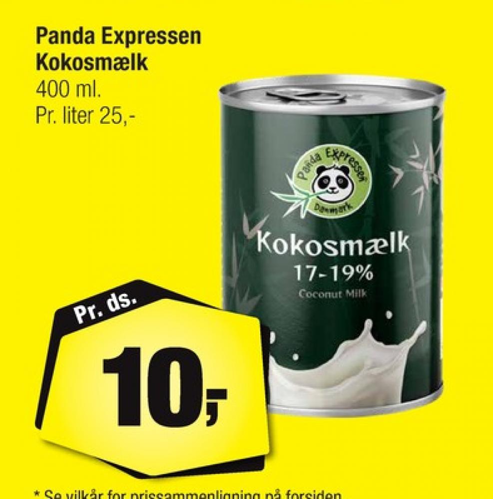Panda Expressen , Kokosmælk