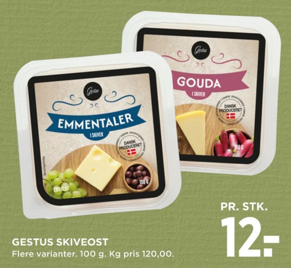 Gestus, Skiveost Gouda