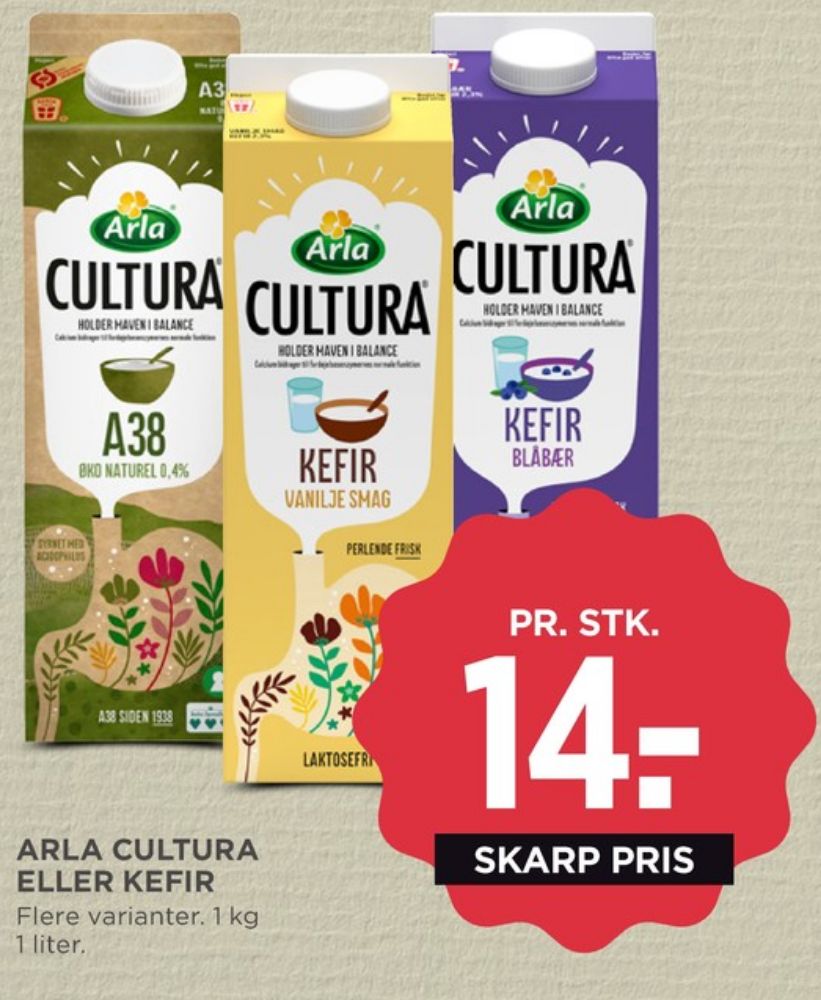 Cultura, Kefir Vanilje
