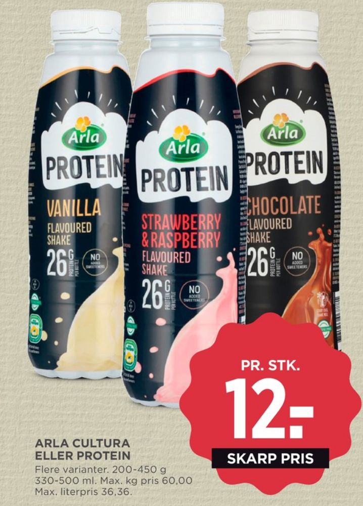 Arla Protein, Proteindrik Vanilla