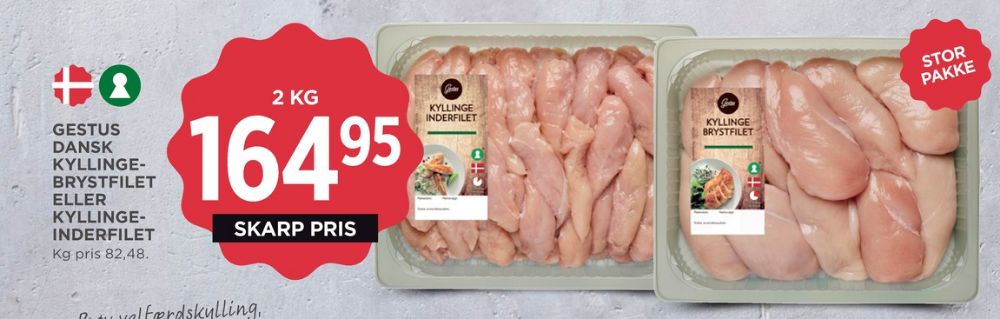 Gestus, Kyllingeinderfileter