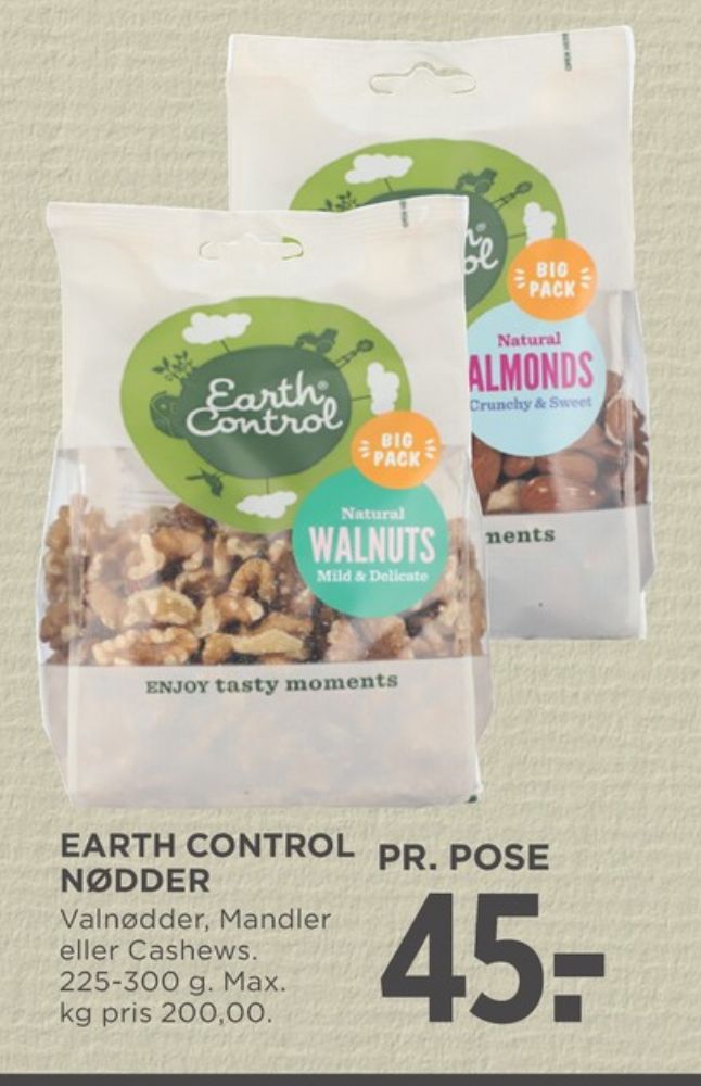 Earth Control, Mandler