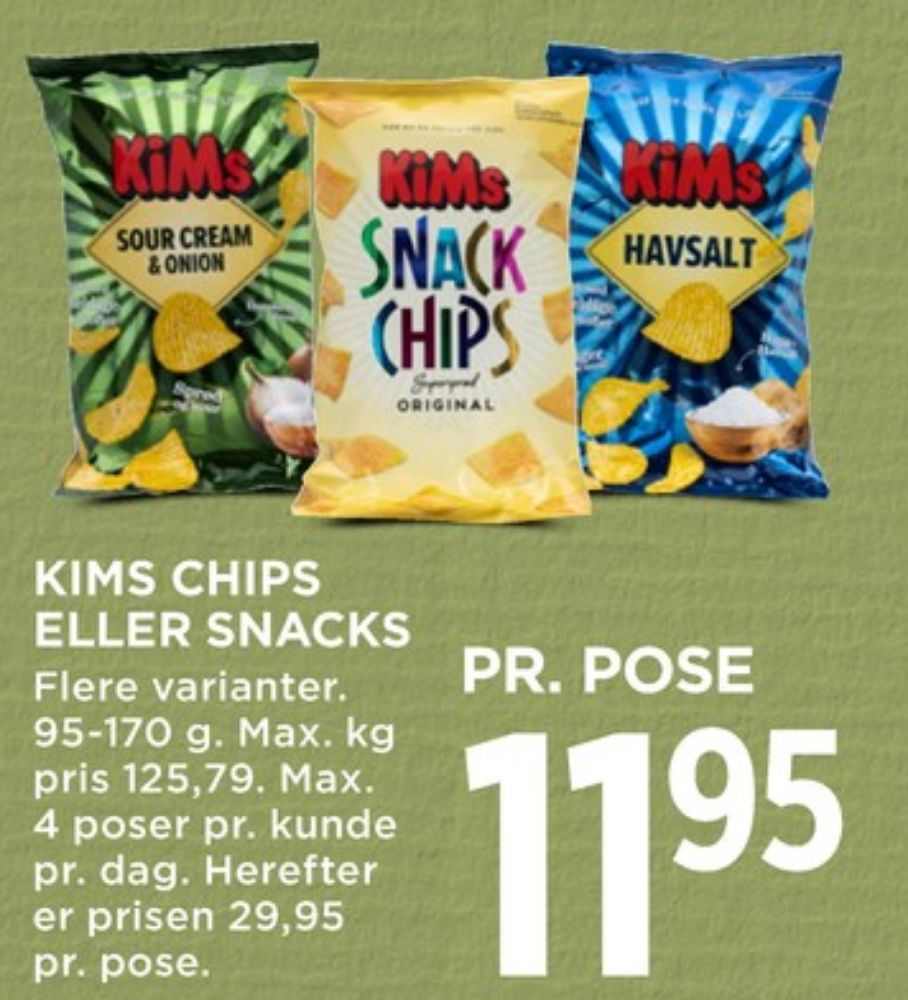 Kims, Havsalt Chips