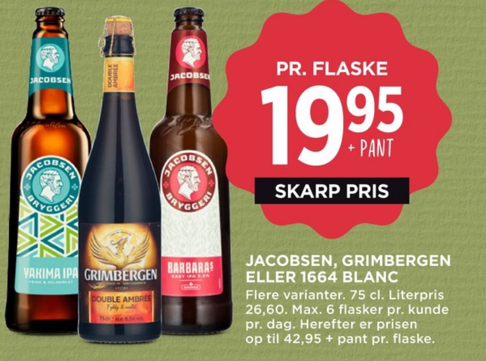 Grimbergen Double Ambrée, Specialøl