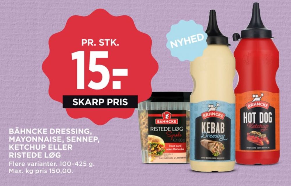 Bähncke, Hot Dog Ketchup