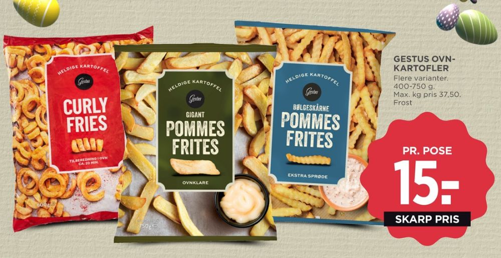 Gestus, Pommes Frites Gigant