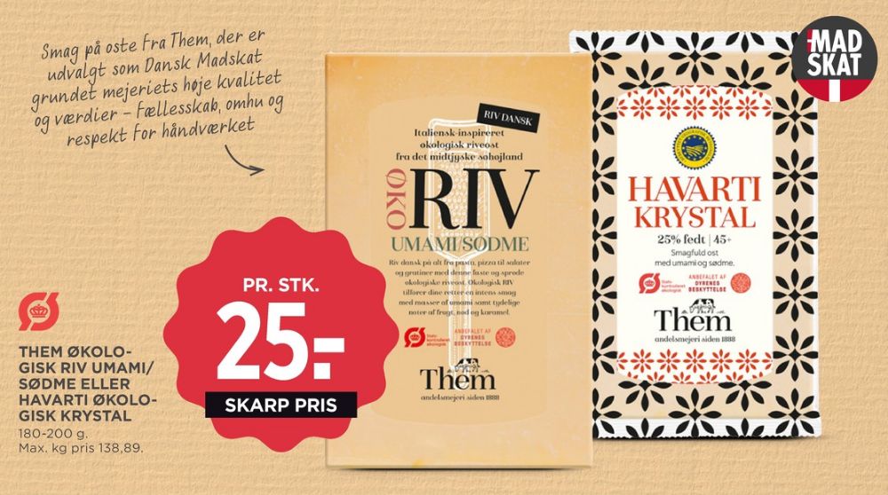 Them Ost, Havarti Krystal