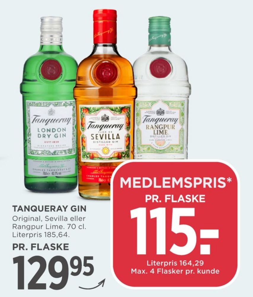 Tanqueray Sevilla, Gin