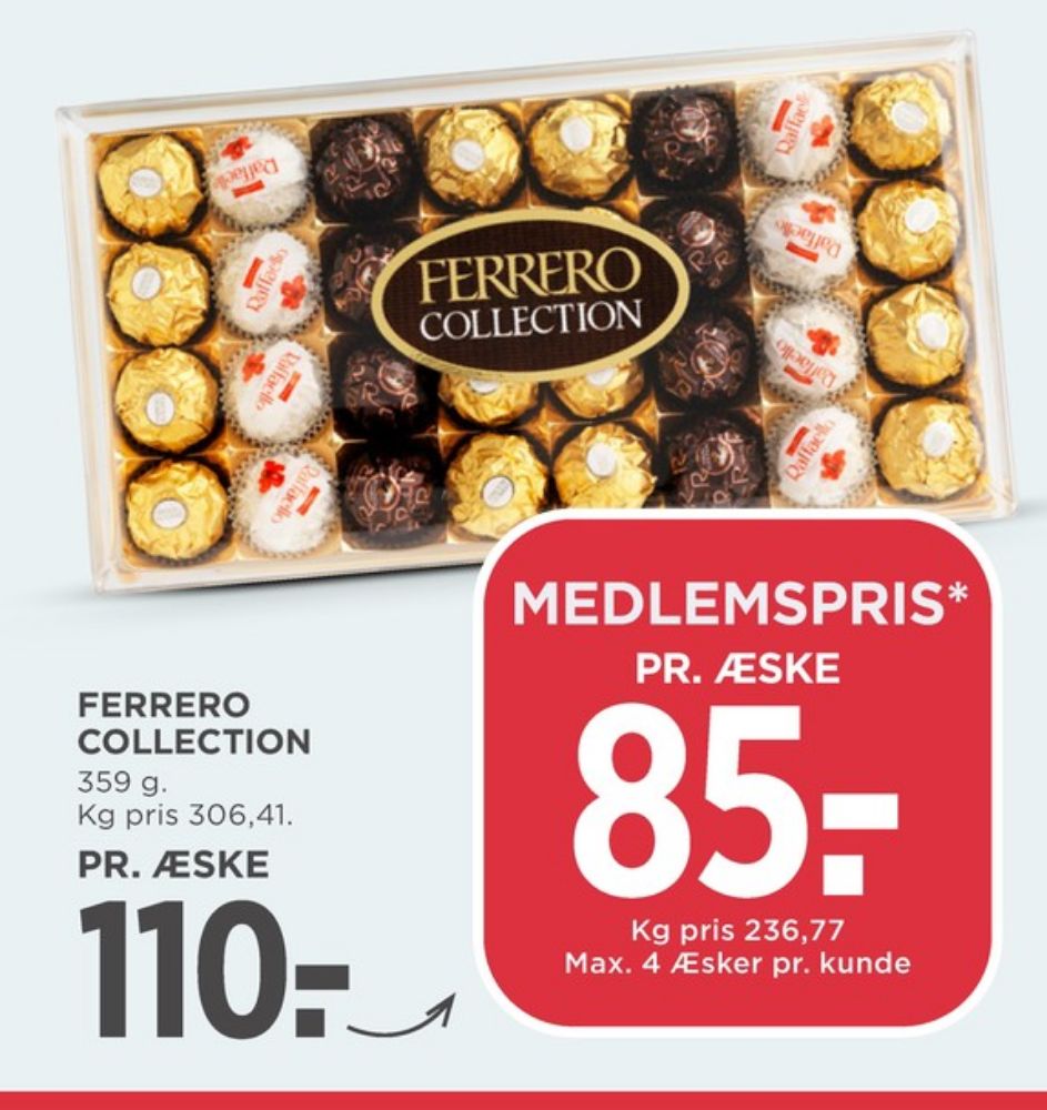Ferrero Collection, Dessertchokolade
