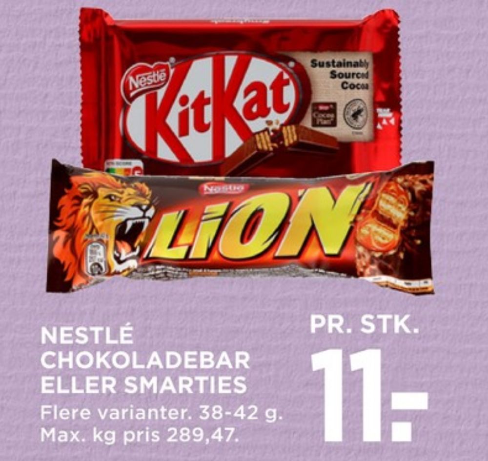 Lion, Chokoladebar