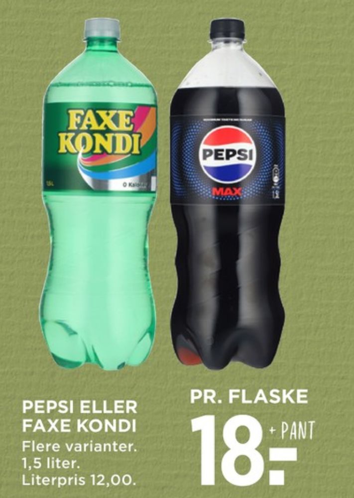 Pepsi Max, Cola