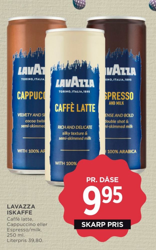 LavAzza, Iskaffe