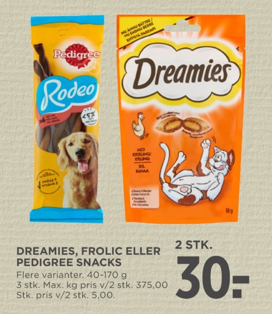 Pedigree Rodeo, Hundesnacks