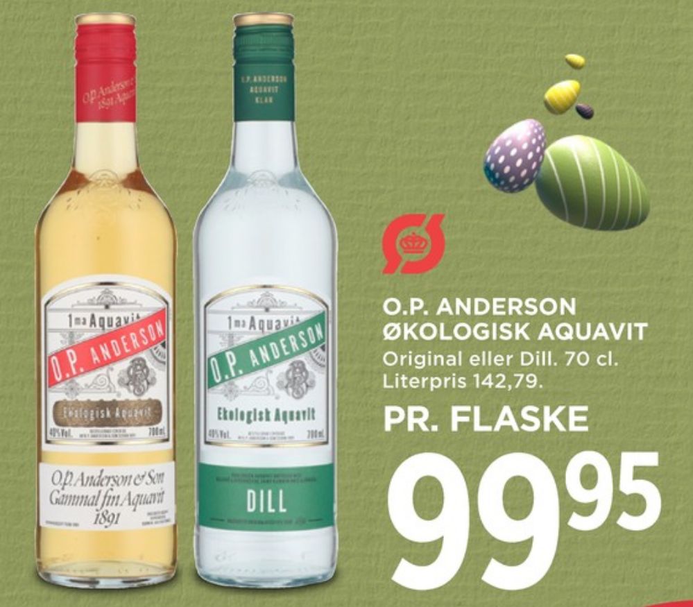 OP Anderson Original, Akvavit