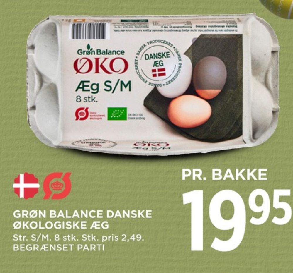 Grøn Balance, Øko Æg S/M