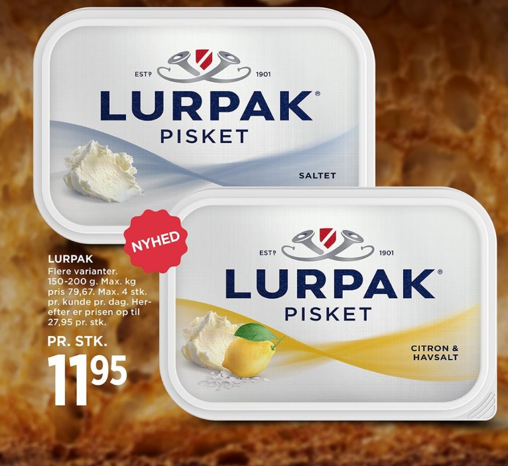 Lurpak, Smør Saltet