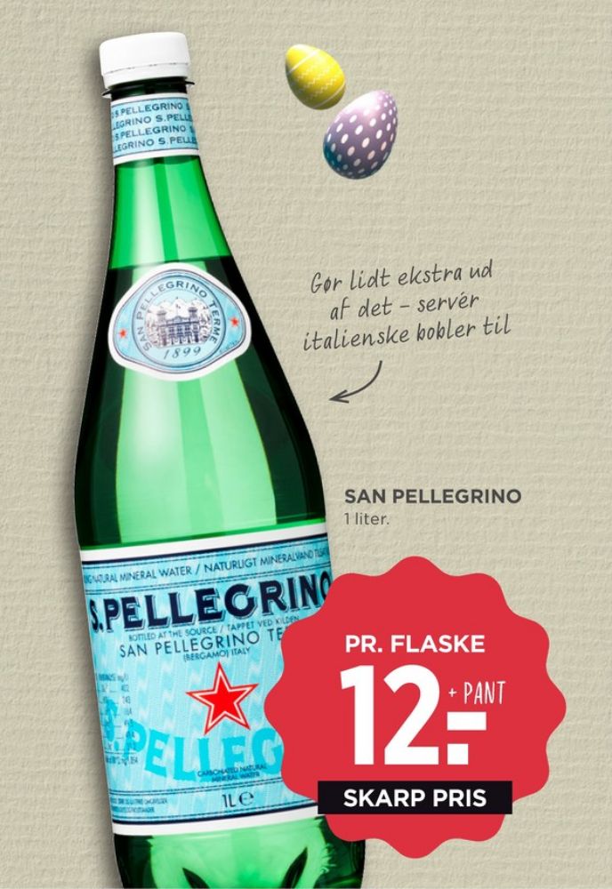 San Pellegrino, Mineralvand med brus