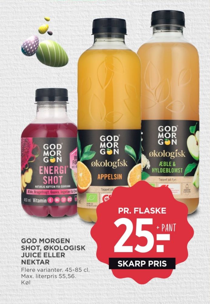 GodMorgen, Æblejuice Hyldeblomst