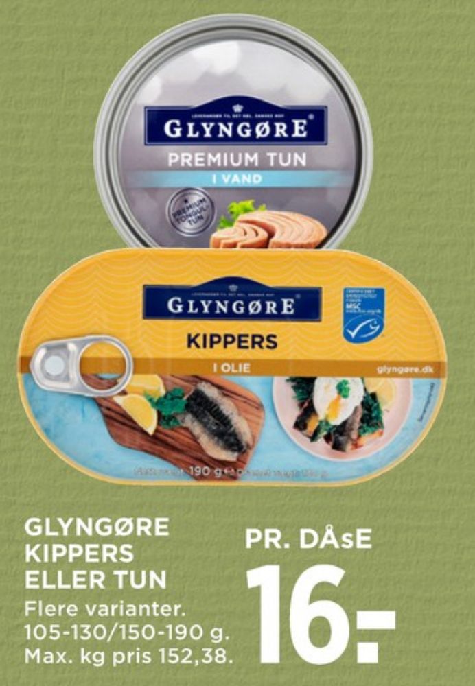 Glyngøre, Kippers i olie