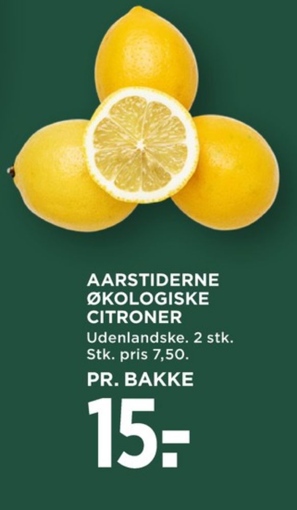 Aarstiderne, Citroner
