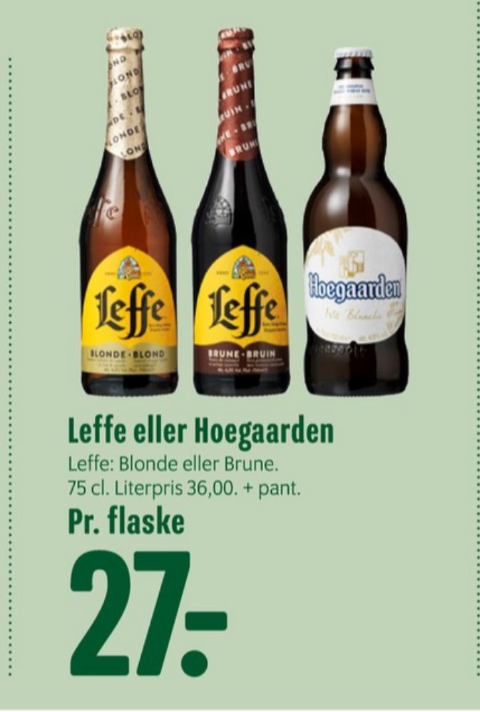 Hoegaarden, Specialøl