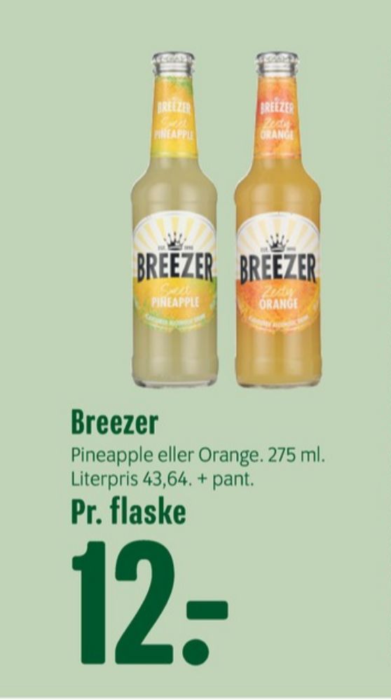 Bacardi Breezer, Sweet Pineapple RTD