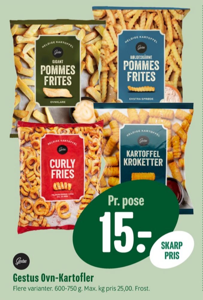 Gestus, Pommes Frites Gigant