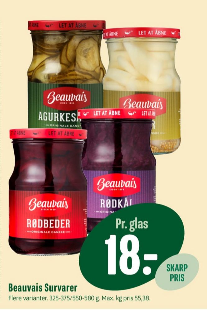 Beauvais, Rødkål-syltet