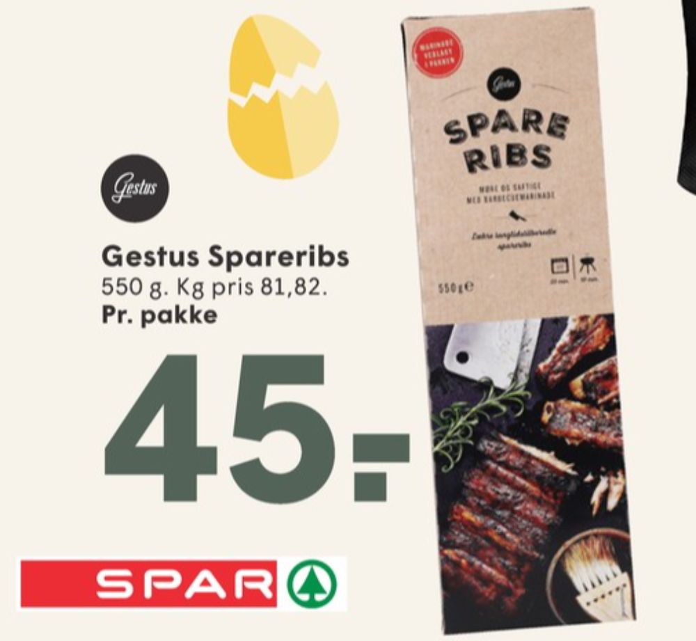 Gestus, Spareribs