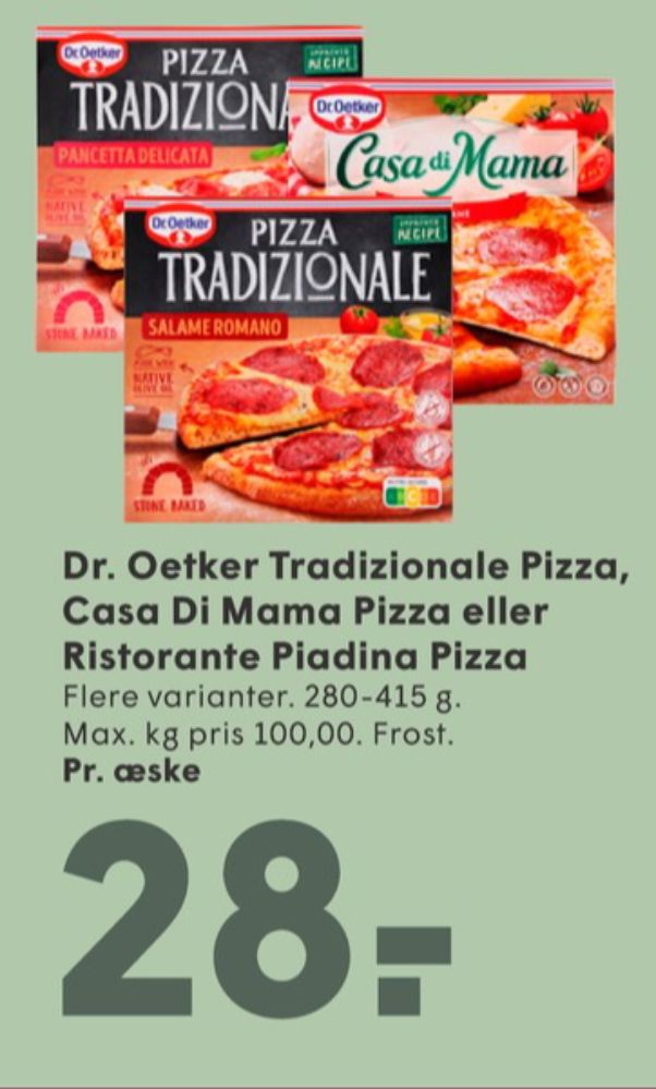 Casa di Mama, Salame Pizza