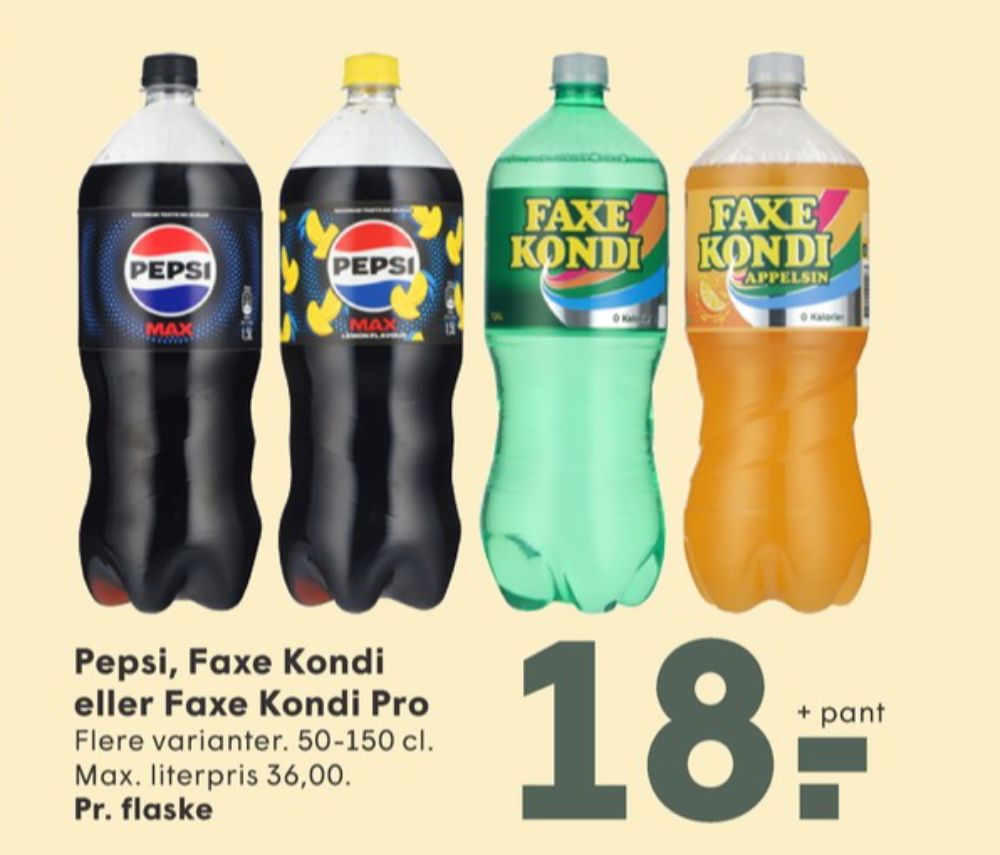 Pepsi Max Lemon, Cola