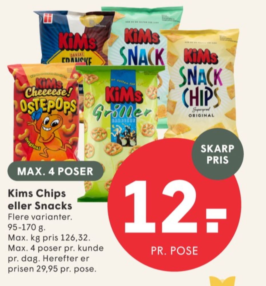 Kims, Griller Snacks