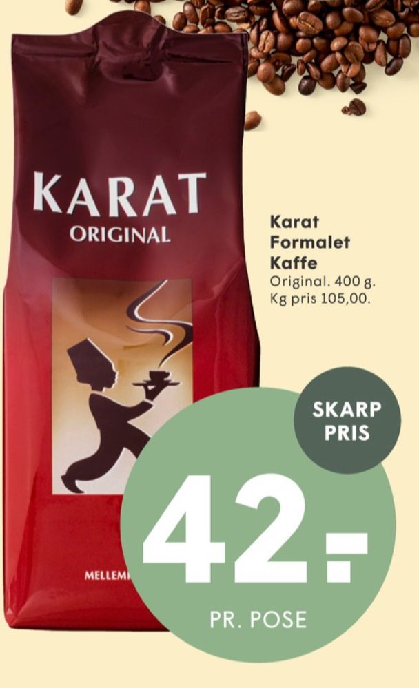 Karat Original, Kaffe Formalet