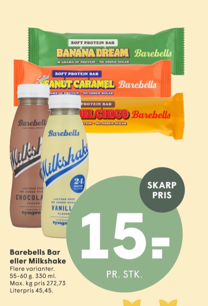 Barebells, Peanut Caramel Proteinbar