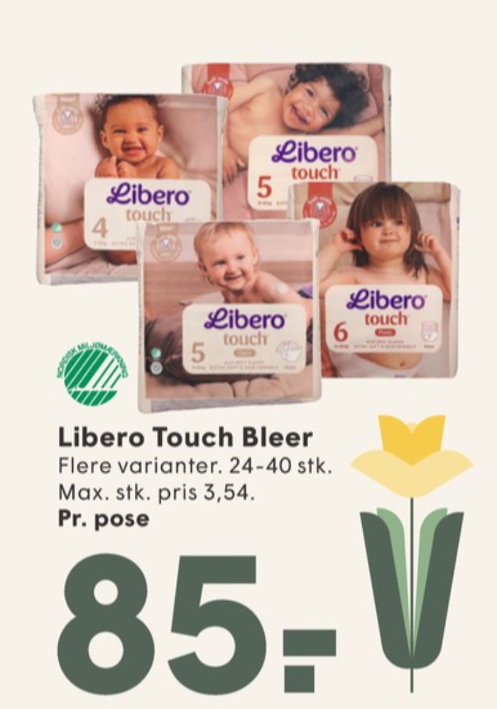 Libero Touch, Bleer str 3 5-8 kg