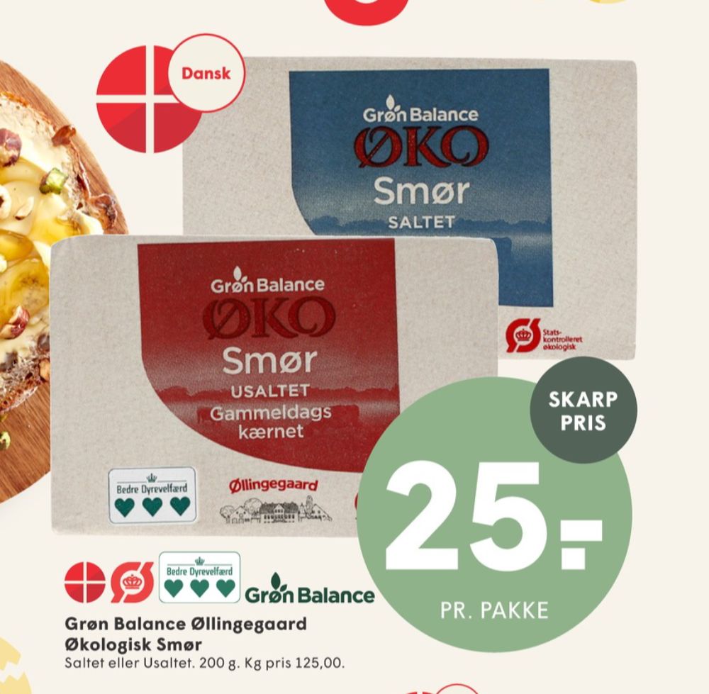 Grøn Balance Øllingegaard, Smør Saltet