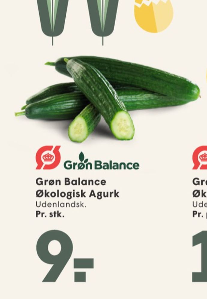 Grøn Balance, Agurk