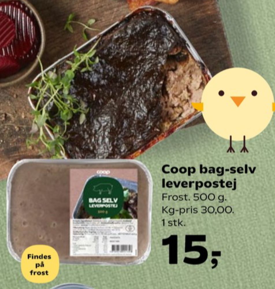 Coop, Bag-Selv Leverpostej