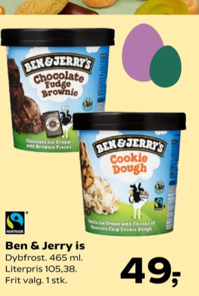 Frisko Ben & Jerry's, Cookie Dough is