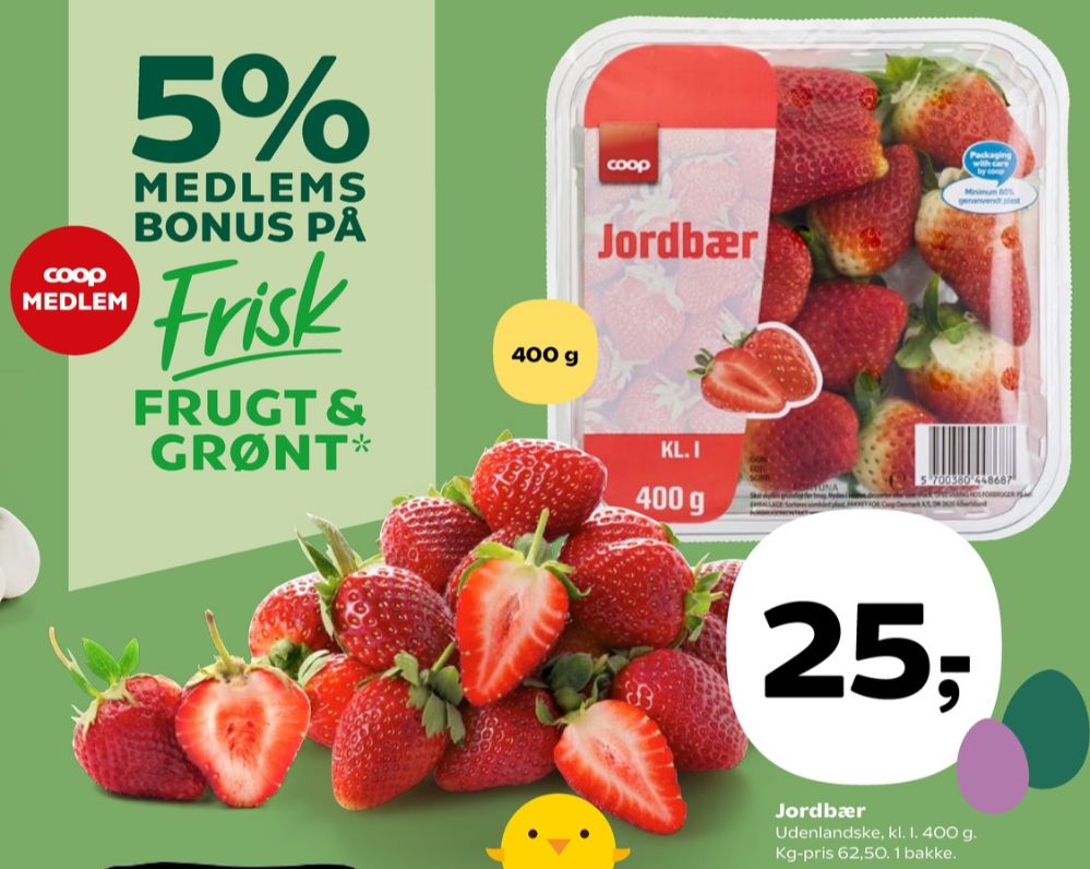 Coop, Jordbær
