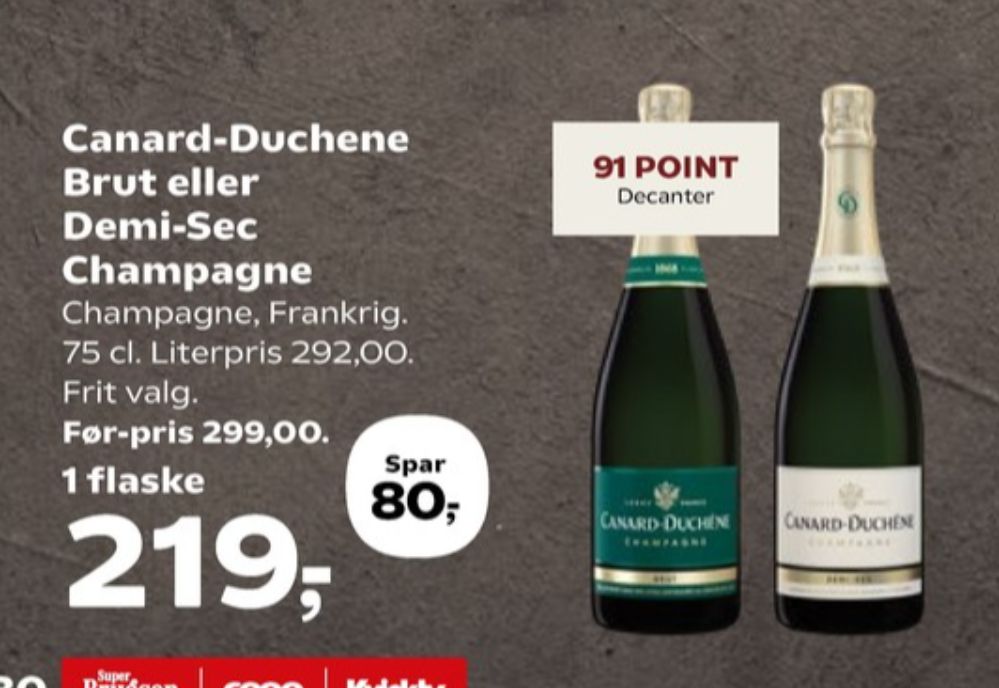 Canard-Duchene, Champagne
