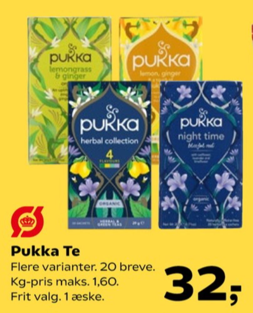 Pukka, Lemon Ginger & a touch of Manuka Honey Tebreve