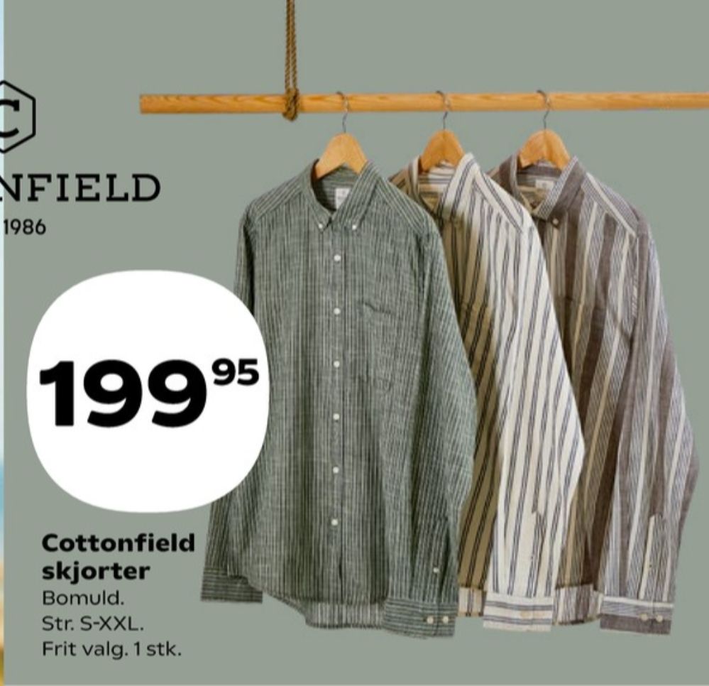 Cottonfield, Skjorte