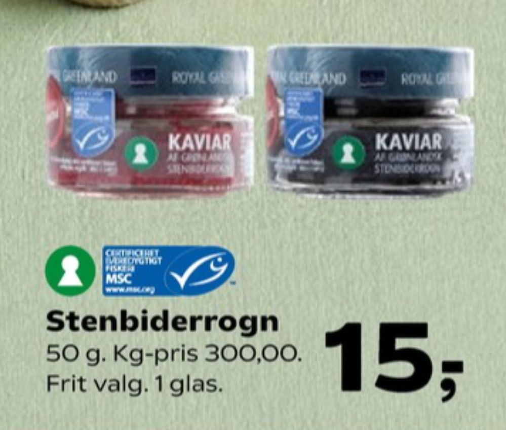 Royal Greenland, Kaviar