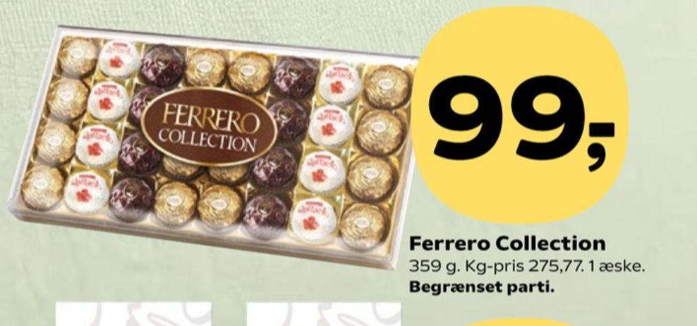 Ferrero Collection, Dessertchokolade