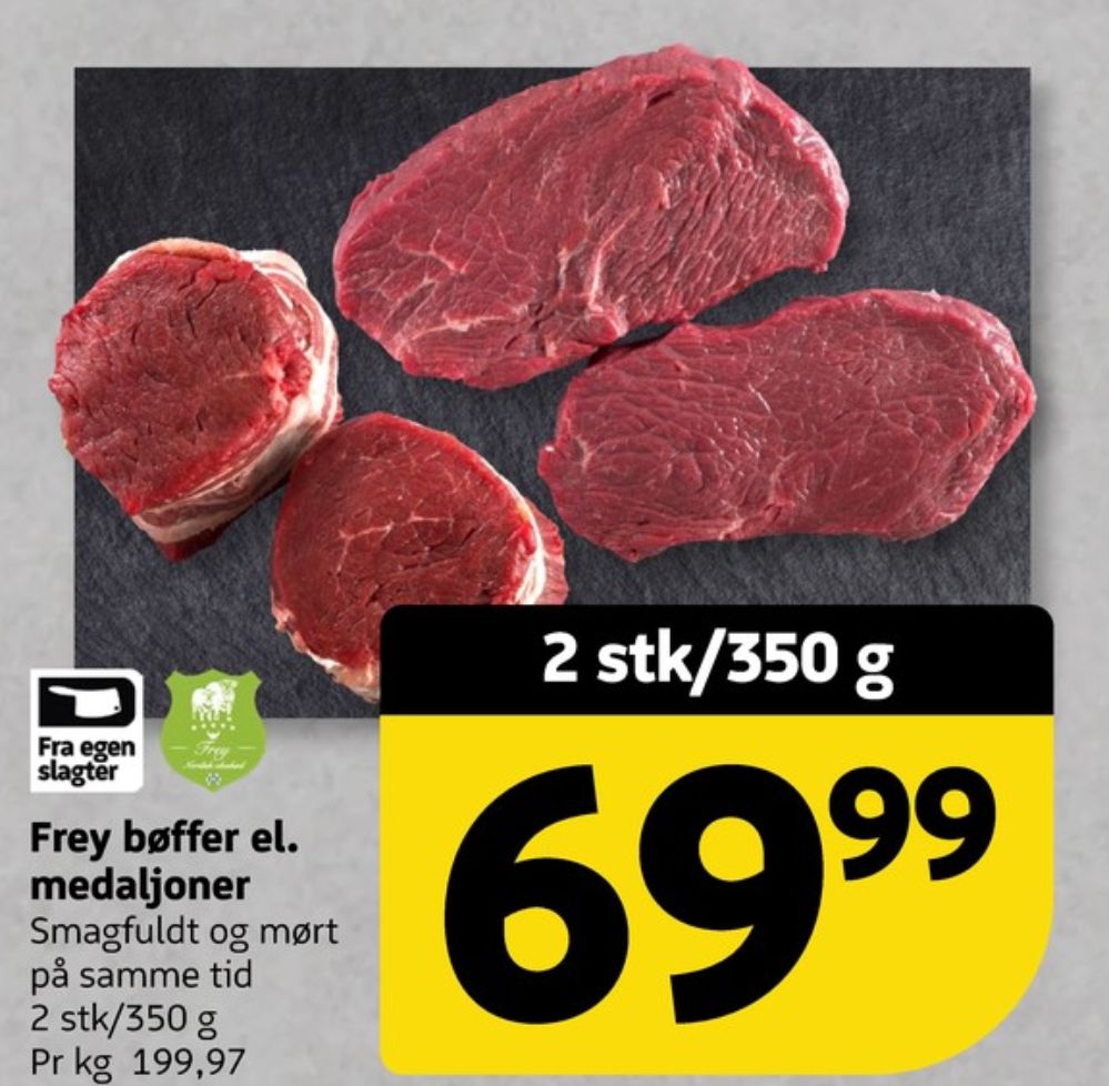 Freygaard, Oksebøffer