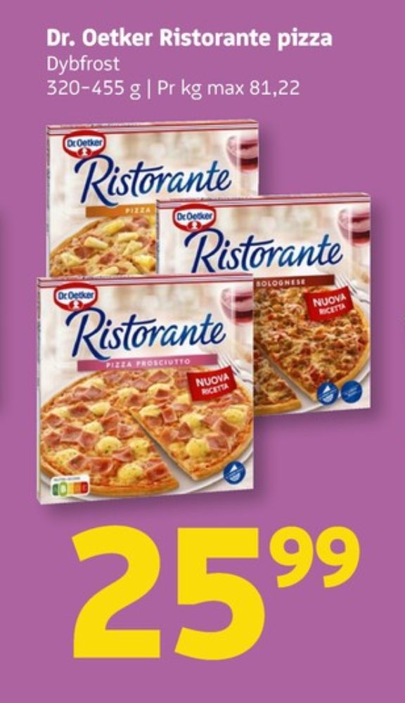 Ristorante, Pizza Bolognese