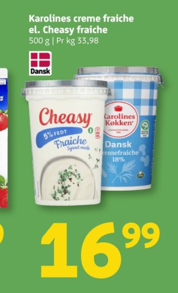 Cheasy, Creme Fraiche 5%