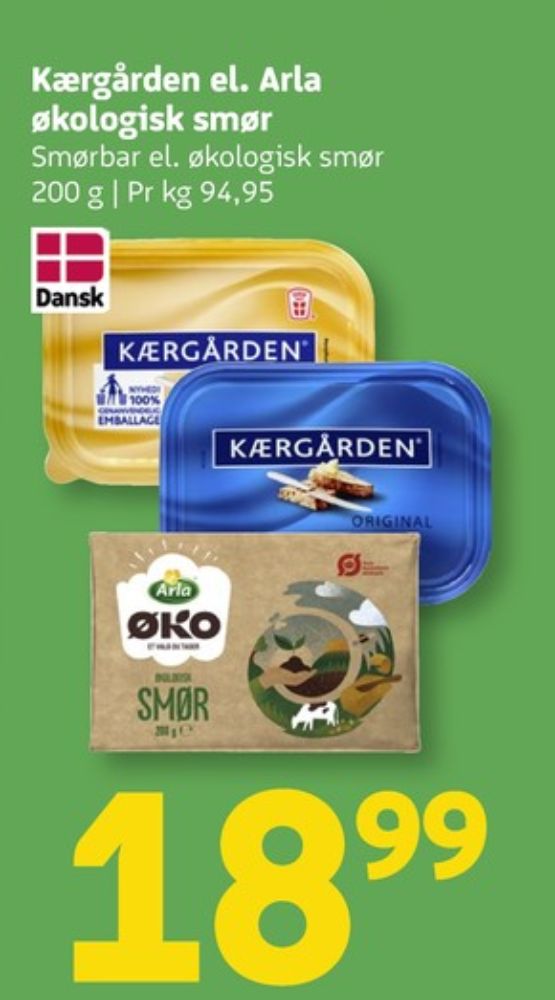 Kærgården, Smørbar